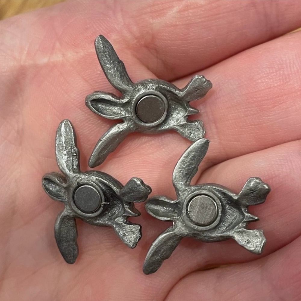 Metal Turtle Magnet Set - Picture 4 of 13